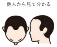 他人から見てわかる