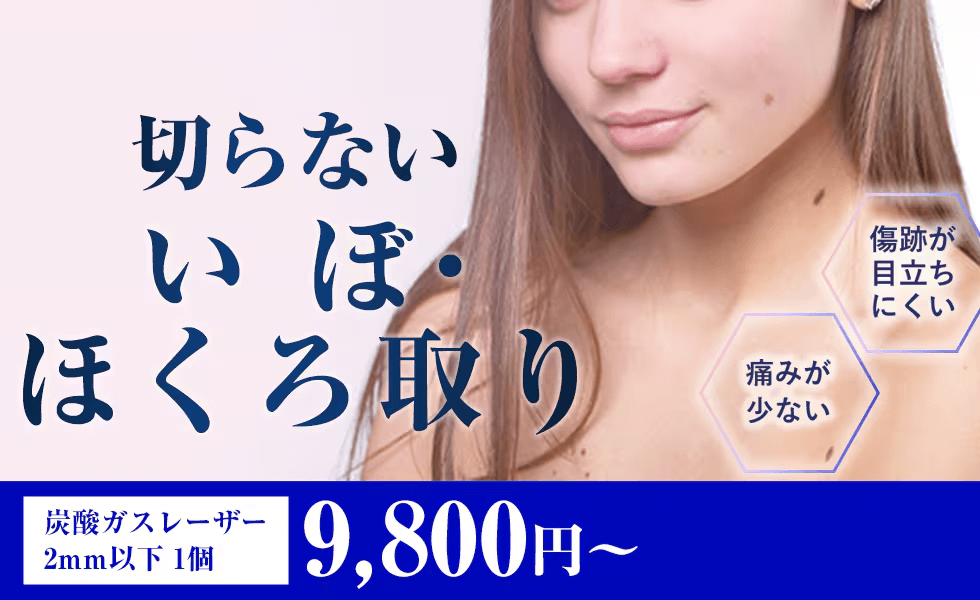 湘南美容クリニックほくろ除去東京FV