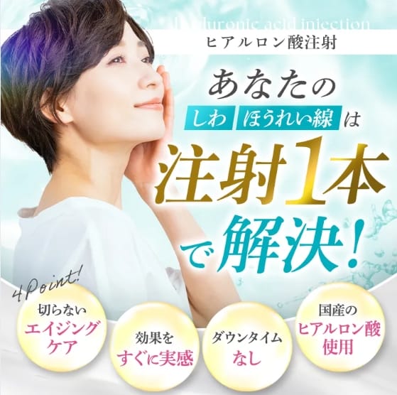 TCB東京中央美容外科のヒアルロン酸FV